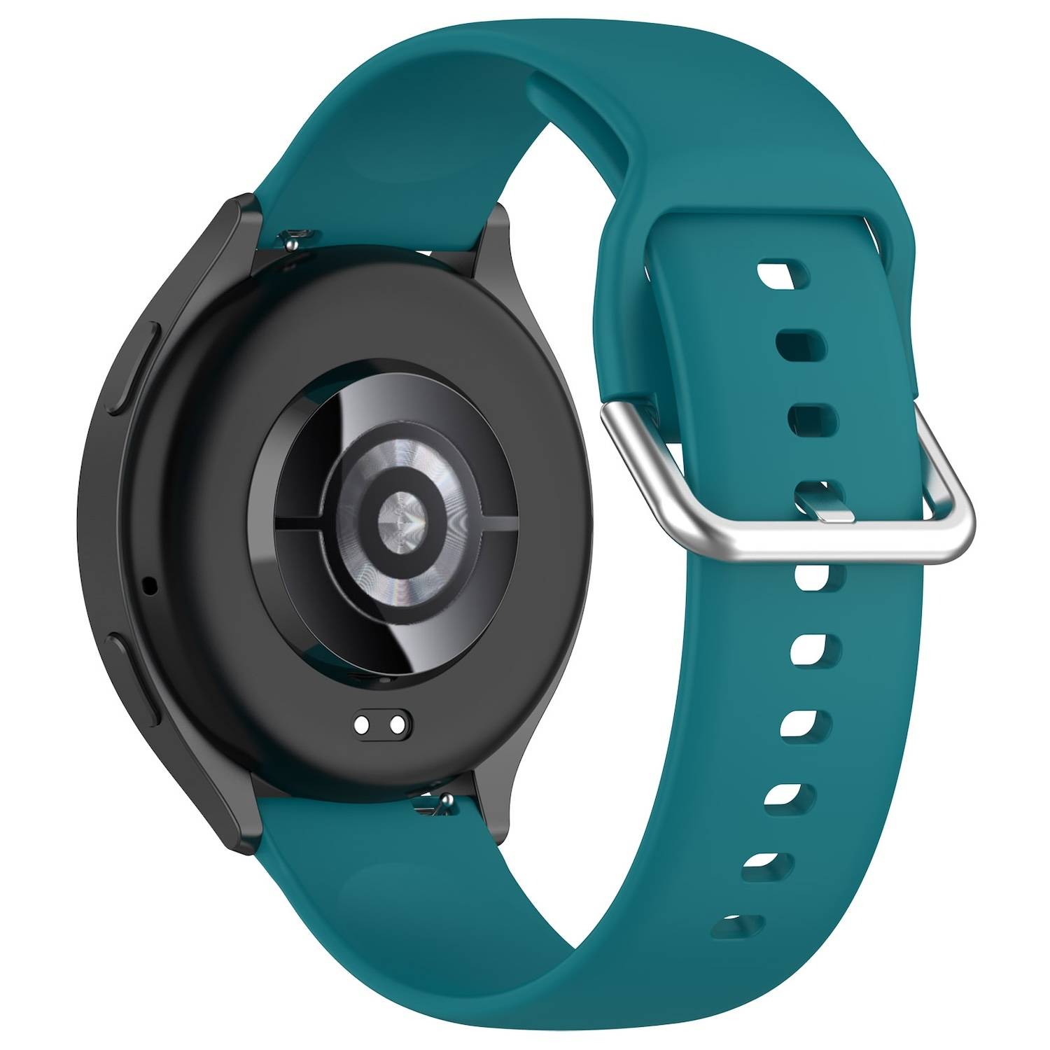 Für Xiaomi Watch 2 hochwertiges Silikon Solid Color Armband Metallschnalle Watch Ersatz Arm Band Größe L Dunkelgrün
