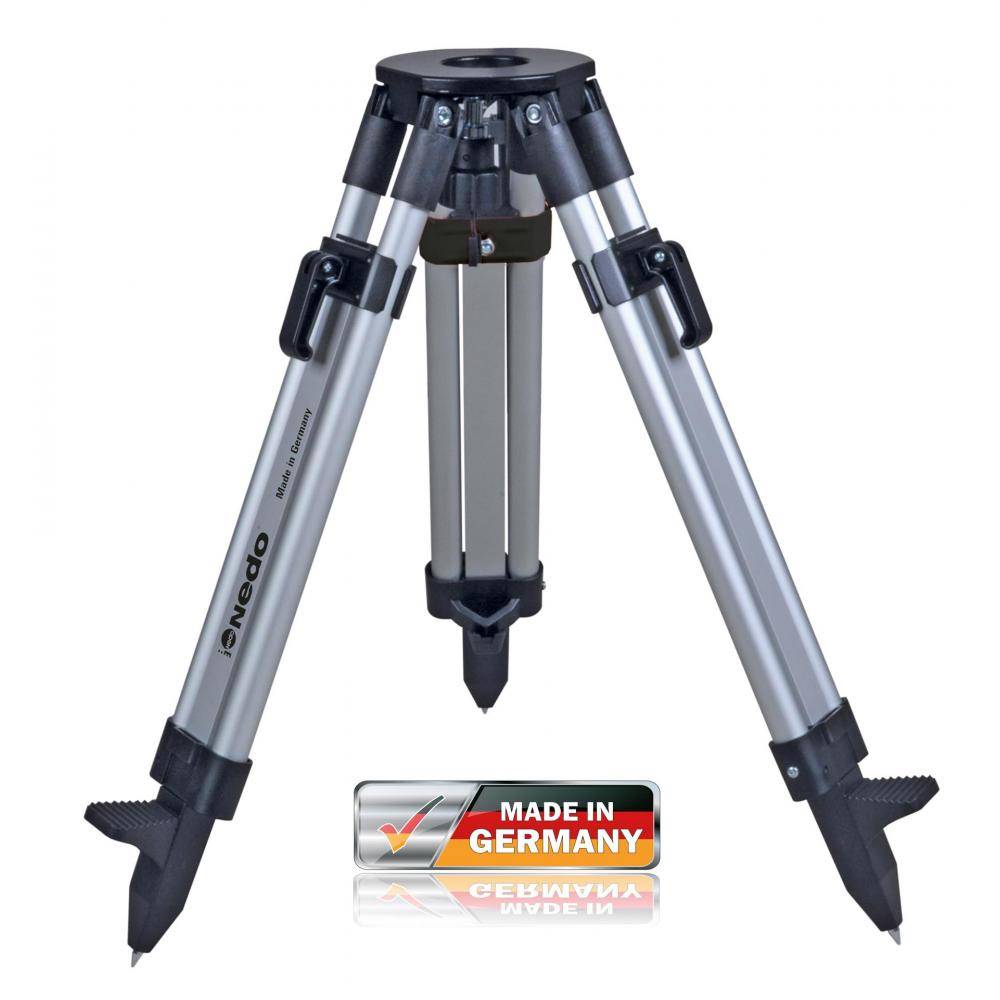 Nedo Aluminium-Stativ - leichte Ausführung - Teller Ø 140 mm - Höhe 53 bis 85 cm - Preis per Stück