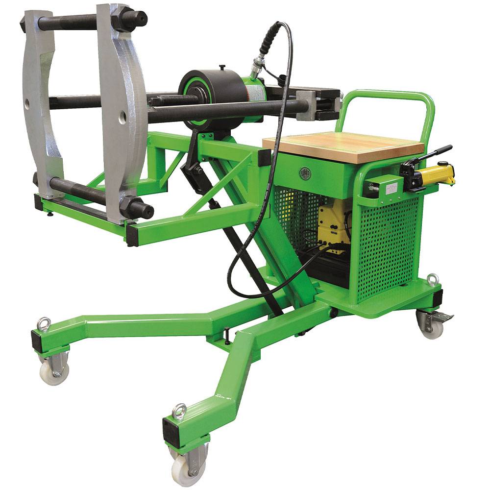 Hydraulische Trennvorrichtung GOLIATH-518 - mobil - Spanntiefe 700 mm - Zugkraft 50 t