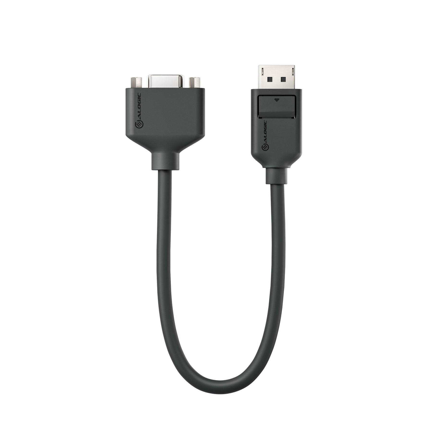 Alogic Adapter DisplayPort DP-> VGA M/F 0,2m schwarz