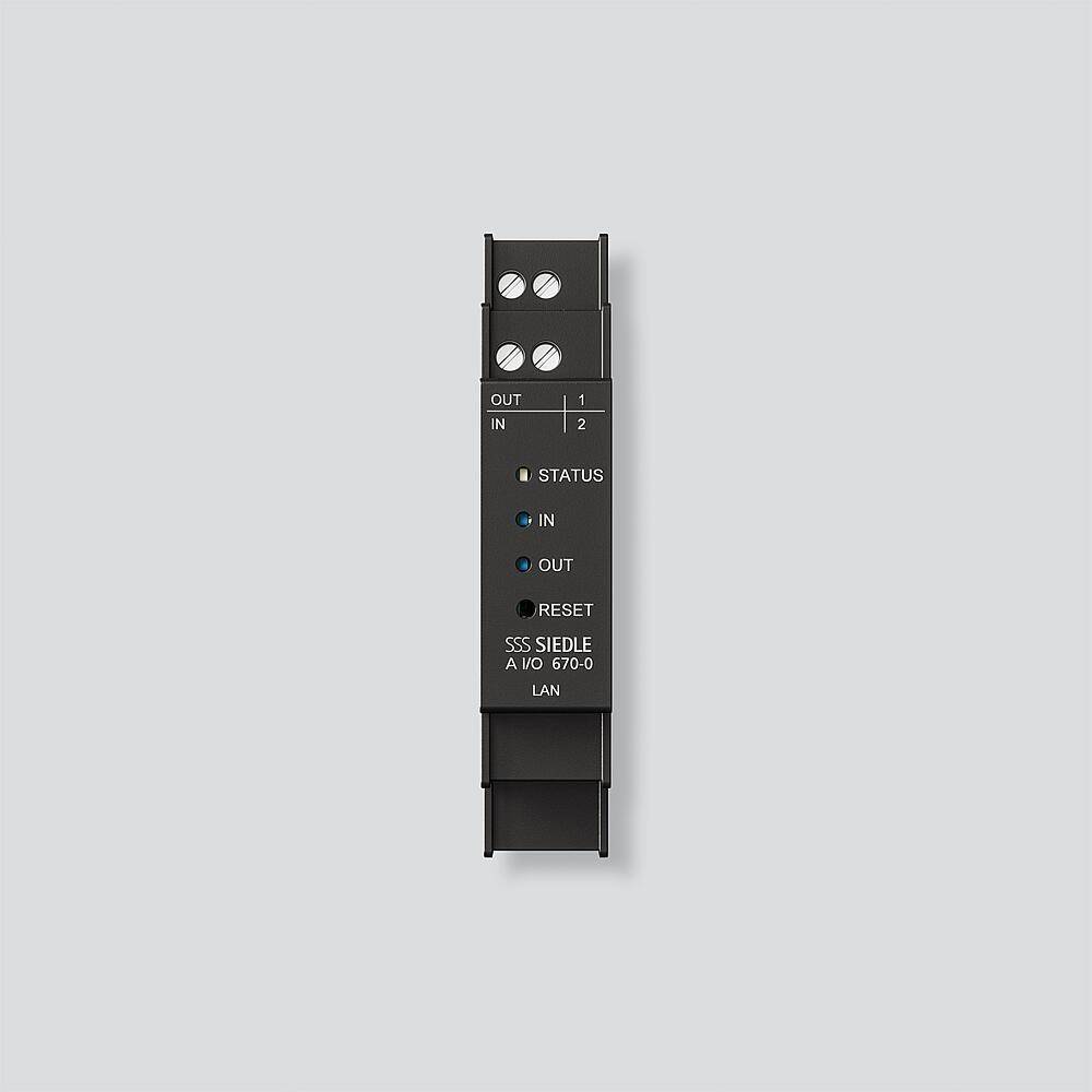 Siedle&Söhne IP-Schaltaktor für Access A I/O 670-0