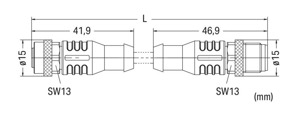 WAGO GmbH & Co. KG Sensor-/Aktorleitung M12A 756-5401/060-010
