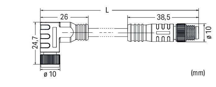 WAGO GmbH & Co. KG Sensor-/Aktorleitung 756-6203/030-003