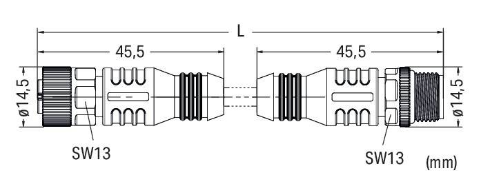 WAGO GmbH & Co. KG Sensor-/Aktorleitung 756-6401/030-100