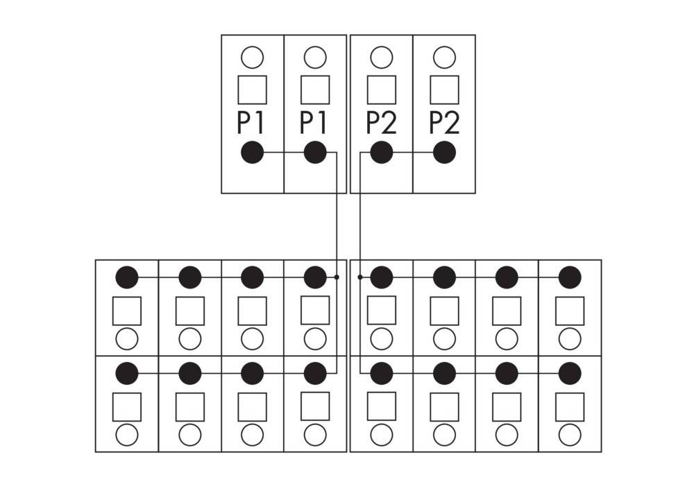 WAGO GmbH &amp; Co. KG Potentialverteilermodul 830-800/000-305