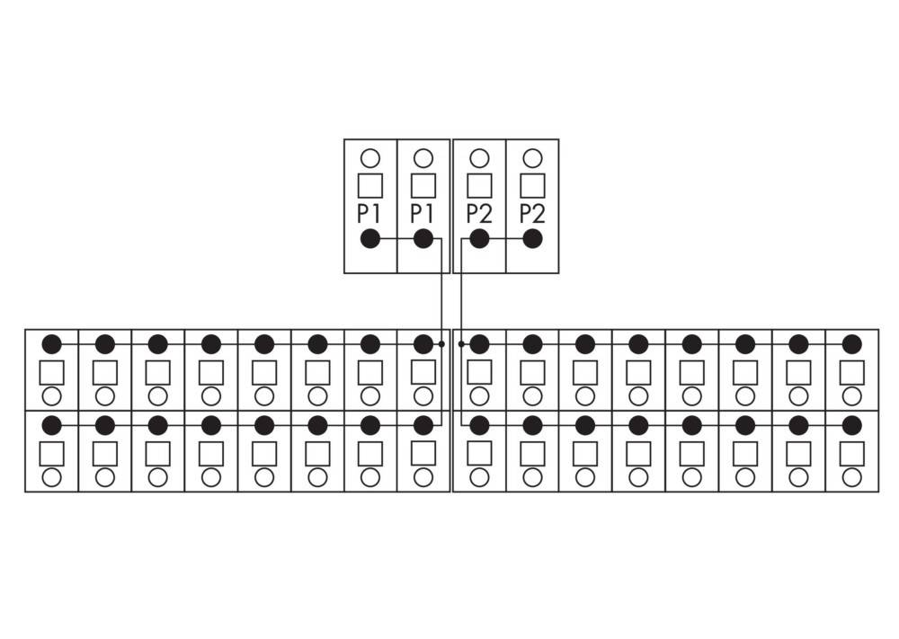 WAGO GmbH & Co. KG Potentialverteilermodul 830-800/000-307