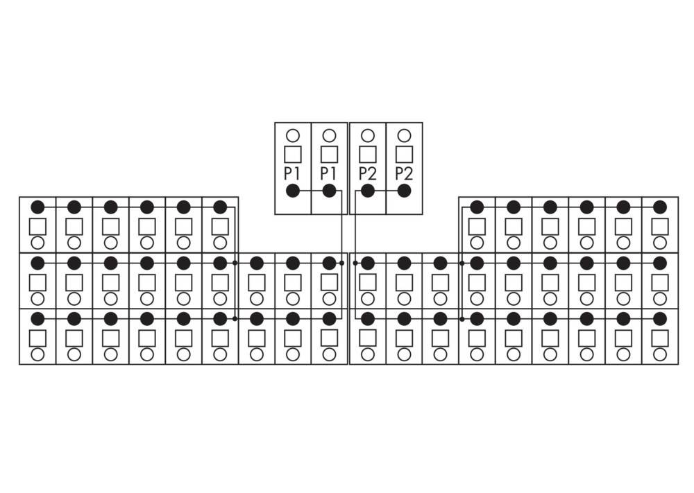 WAGO GmbH & Co. KG Potentialverteilermodul 830-800/000-318