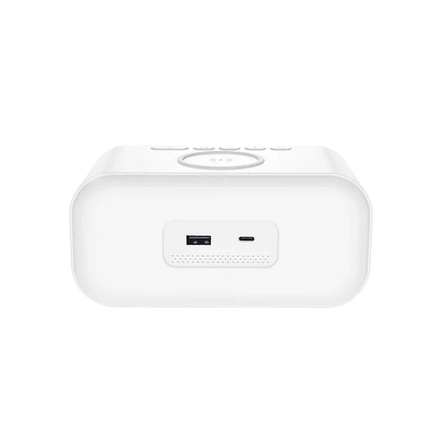 WiWU - Kabelloses Ladegerät 15W mit Wecker - LED-Lichtdisplay 5V-1A MAX