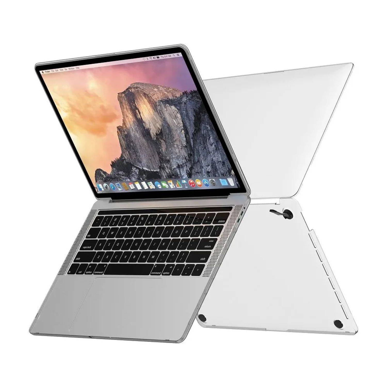 WiWU - iSHIELD Standhülle - transparent 13,6"Air - Laptop-Halterung/Ständer