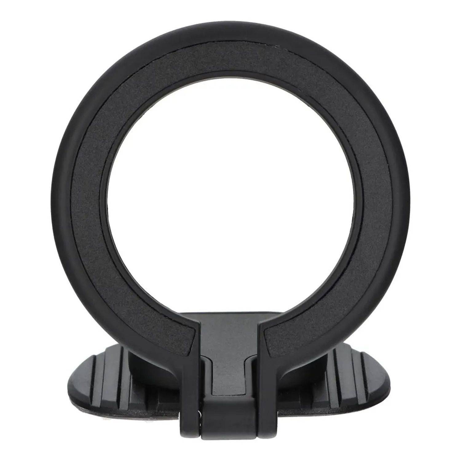 Autohalterung magnetisch für Schreibtisch / Mittelkonsole - Ring-Handyhalterung Schwarz