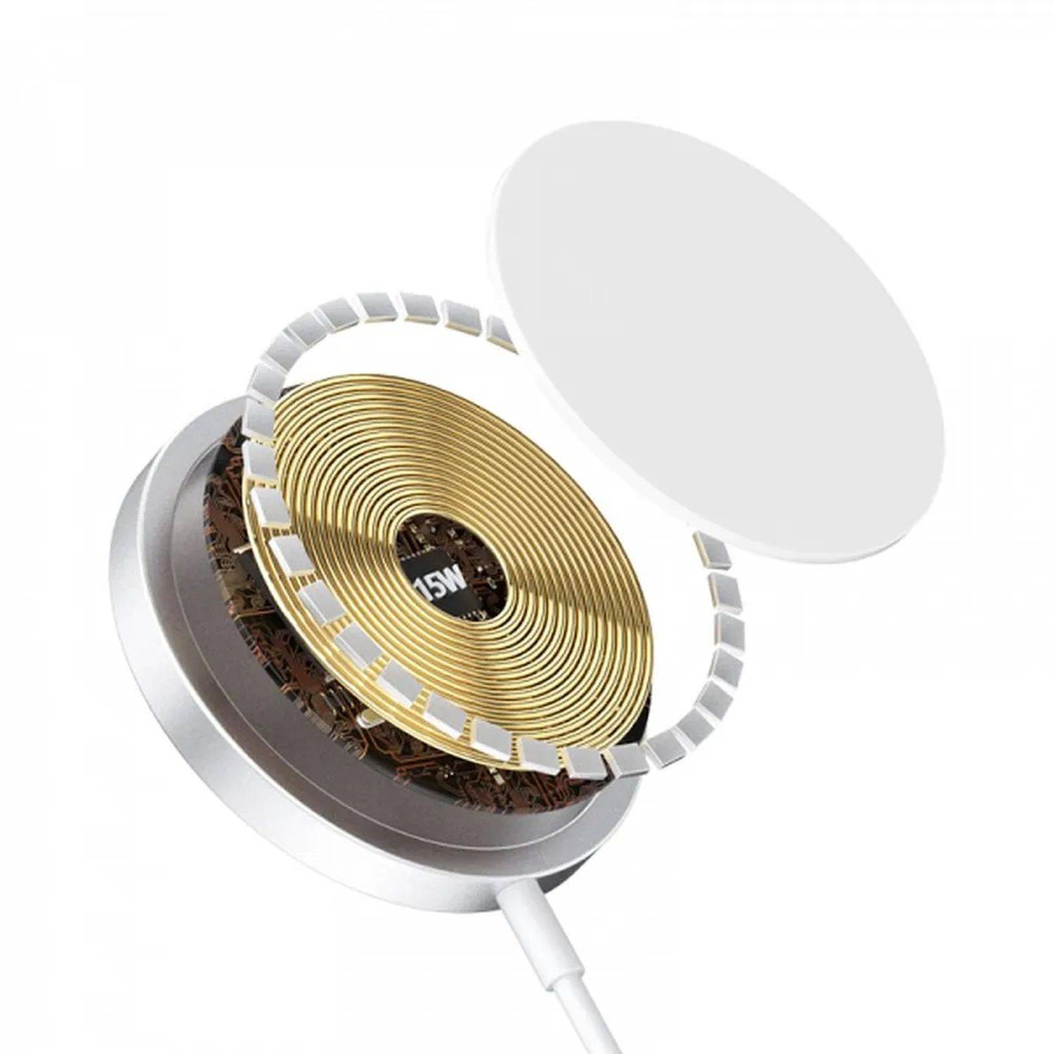 WiWU - Kabelloses Ladegerät - Magnetisches Ladefeld - induktives Laden von Geräten Kopfhörer/ SmartPhone