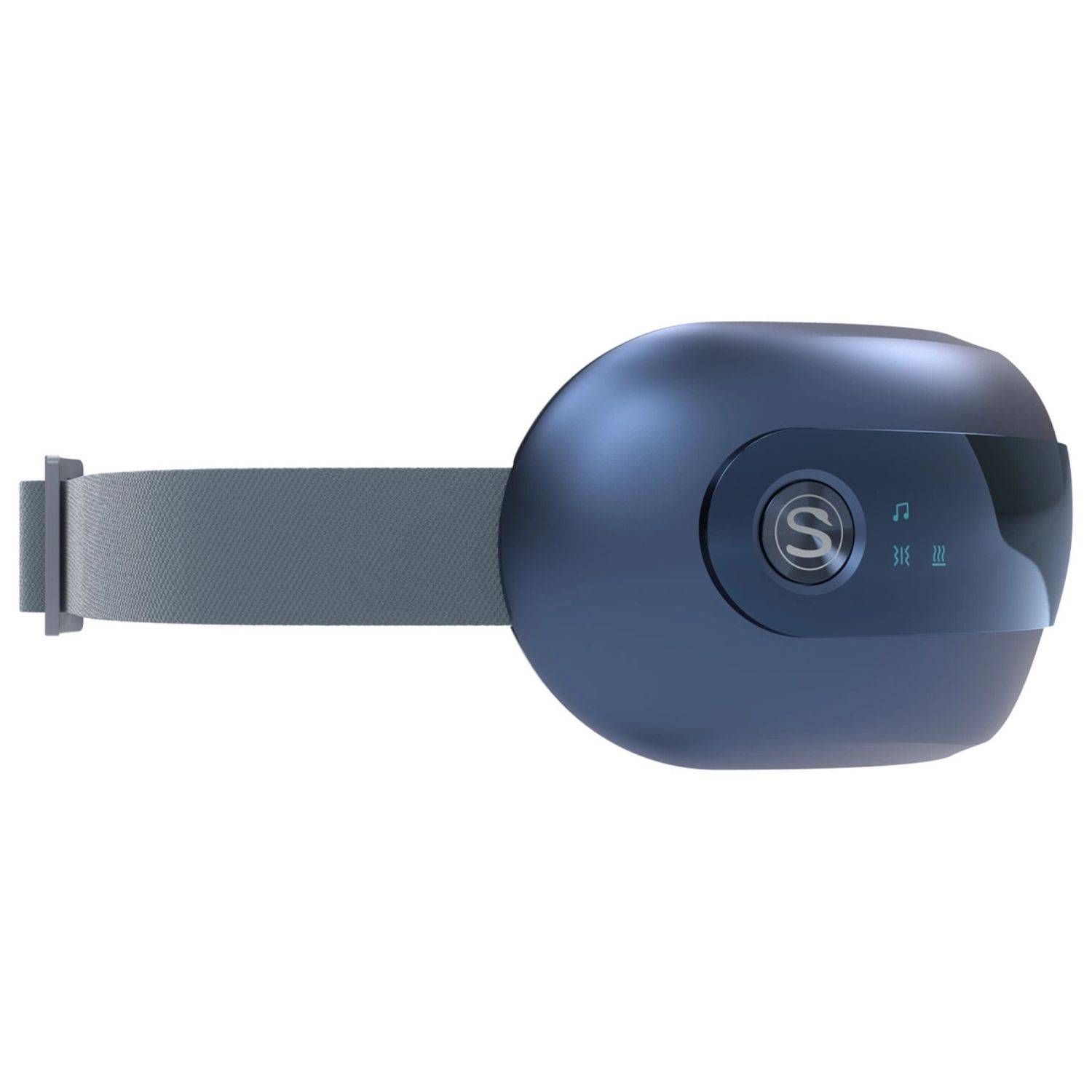 SKG E3 Pro Augen- und Schläfenmassagegerät mit Sichtfenster – blau 1500 mAh