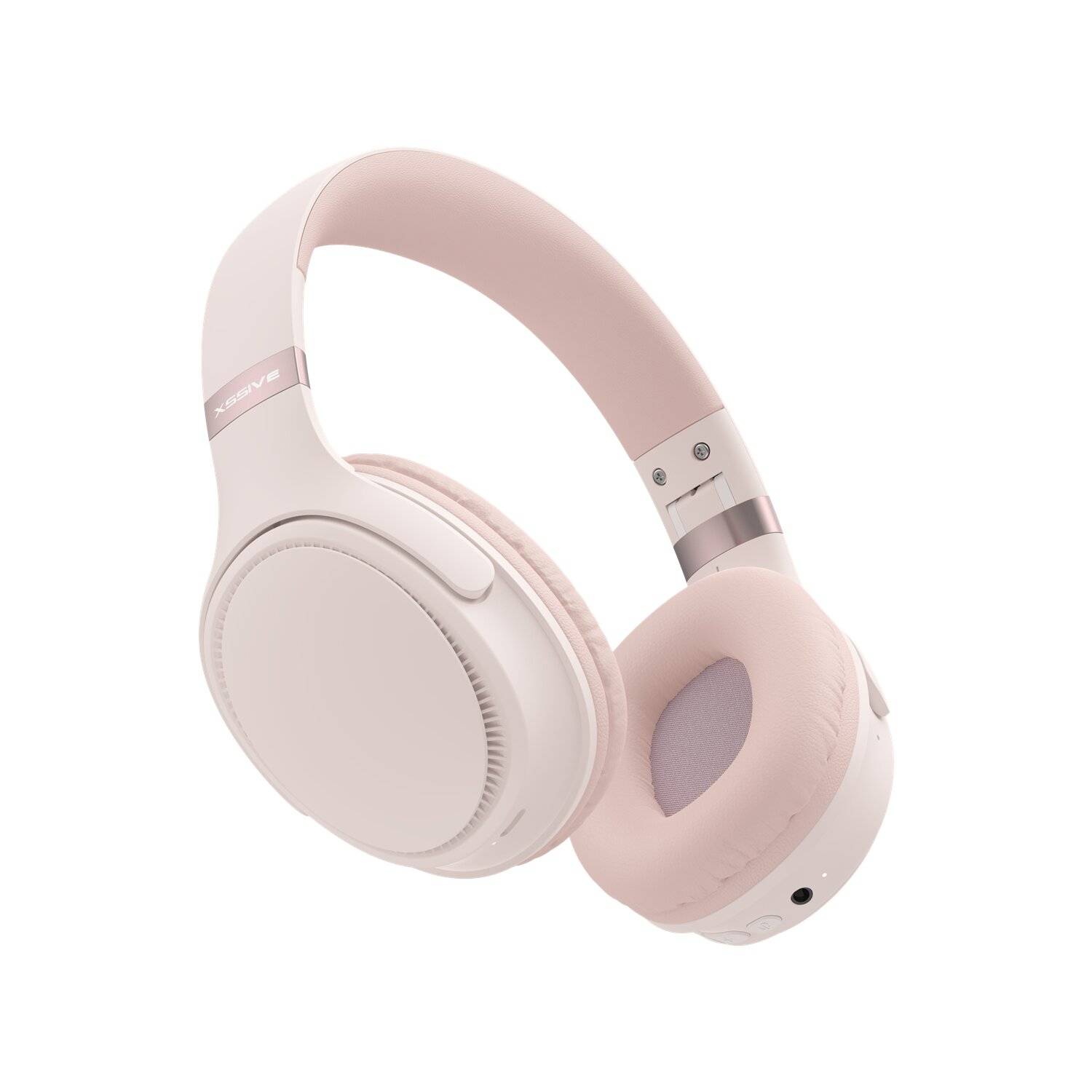 Kabellose Over-Ear Kopfhörer mit Bluetooth V5.3 - Rose Gold