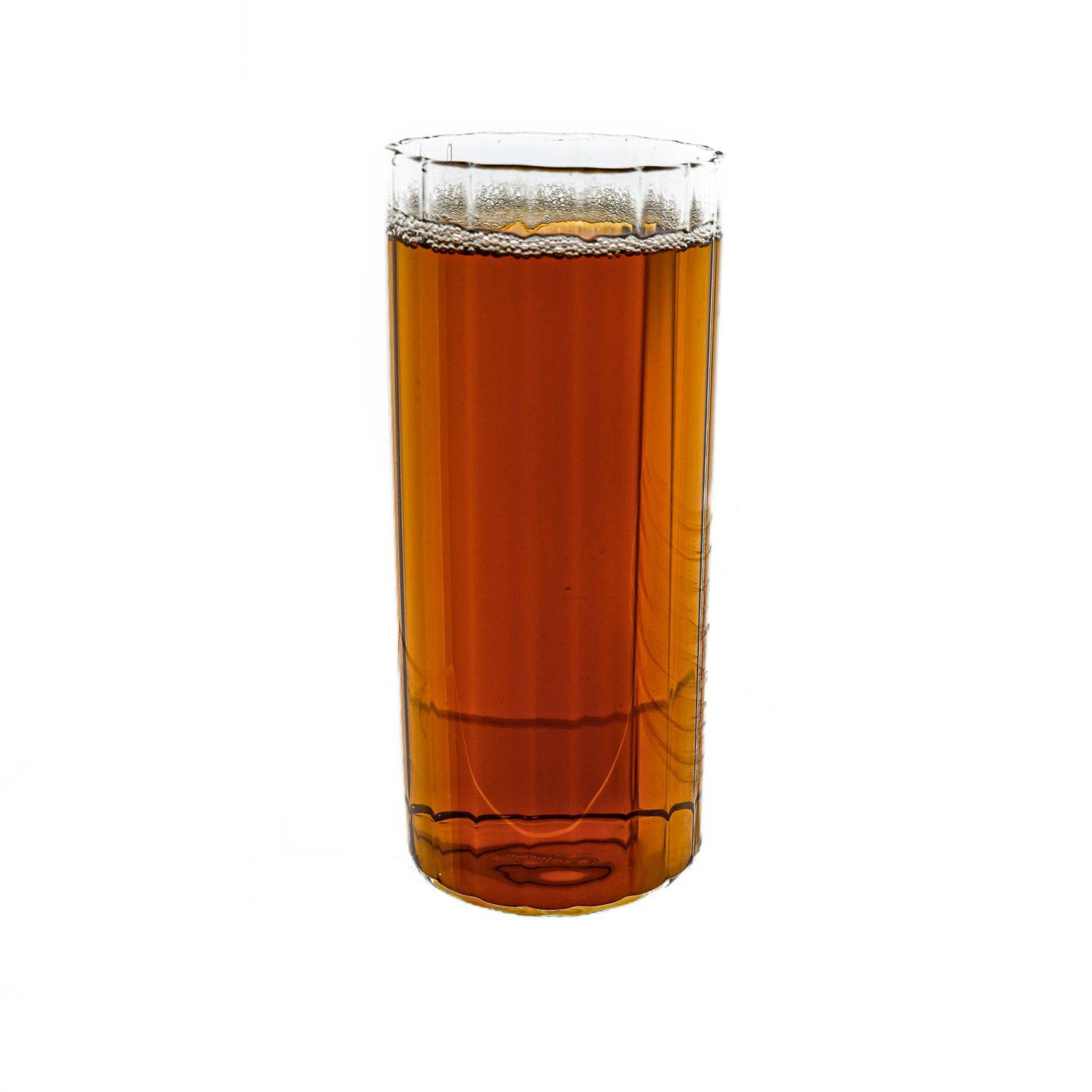 Mulex Glas Stripe Riffel Glas, Glas, Hitzebeständig 400ml 8-Teilig