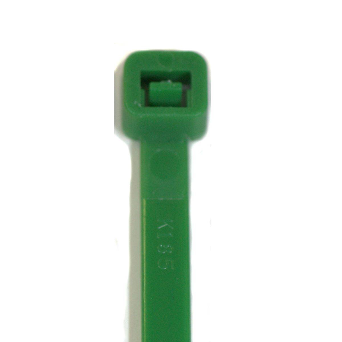 100 x 2,5 mm Kabelbinder Standard Grün