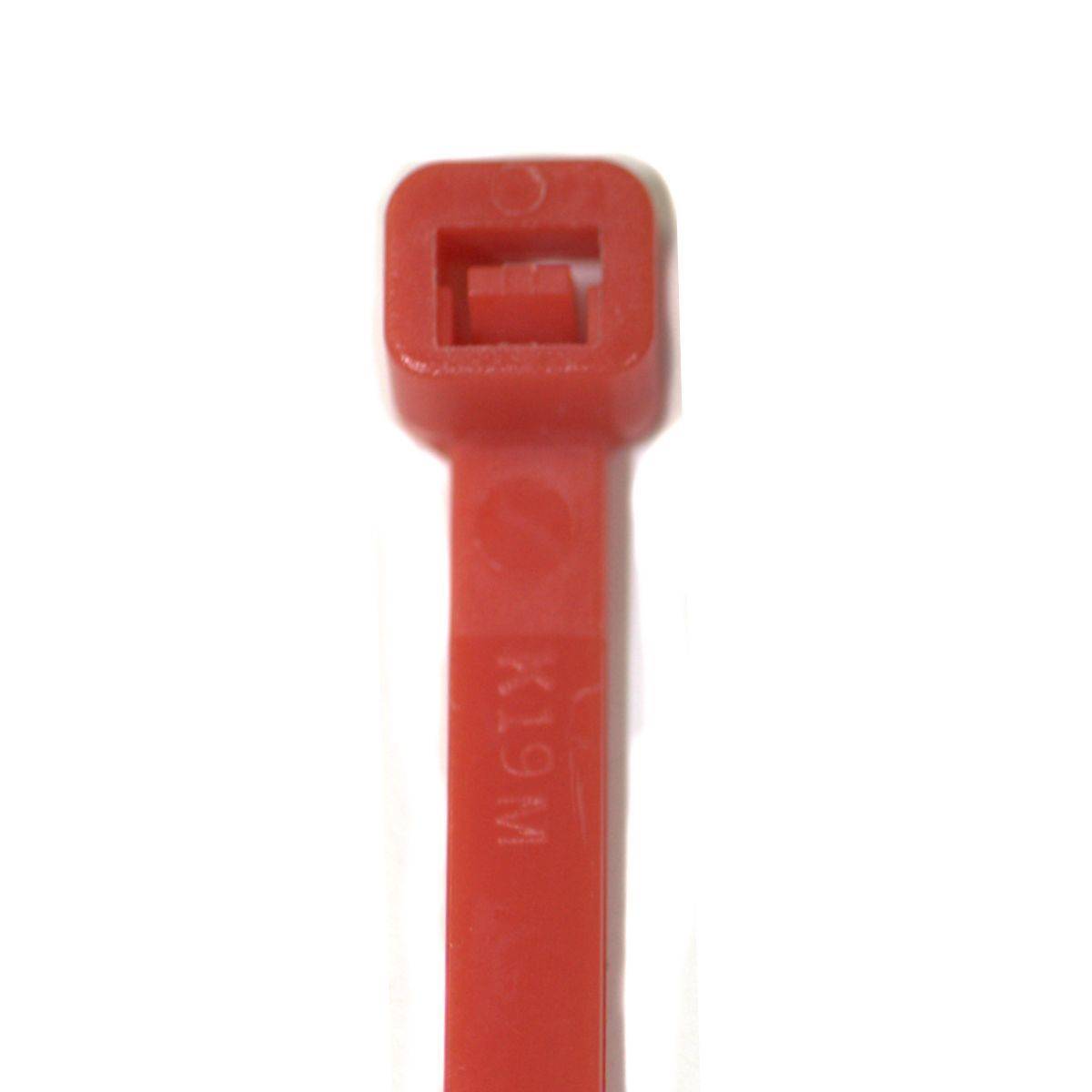 100 x 2,5 mm Kabelbinder Standard Rot