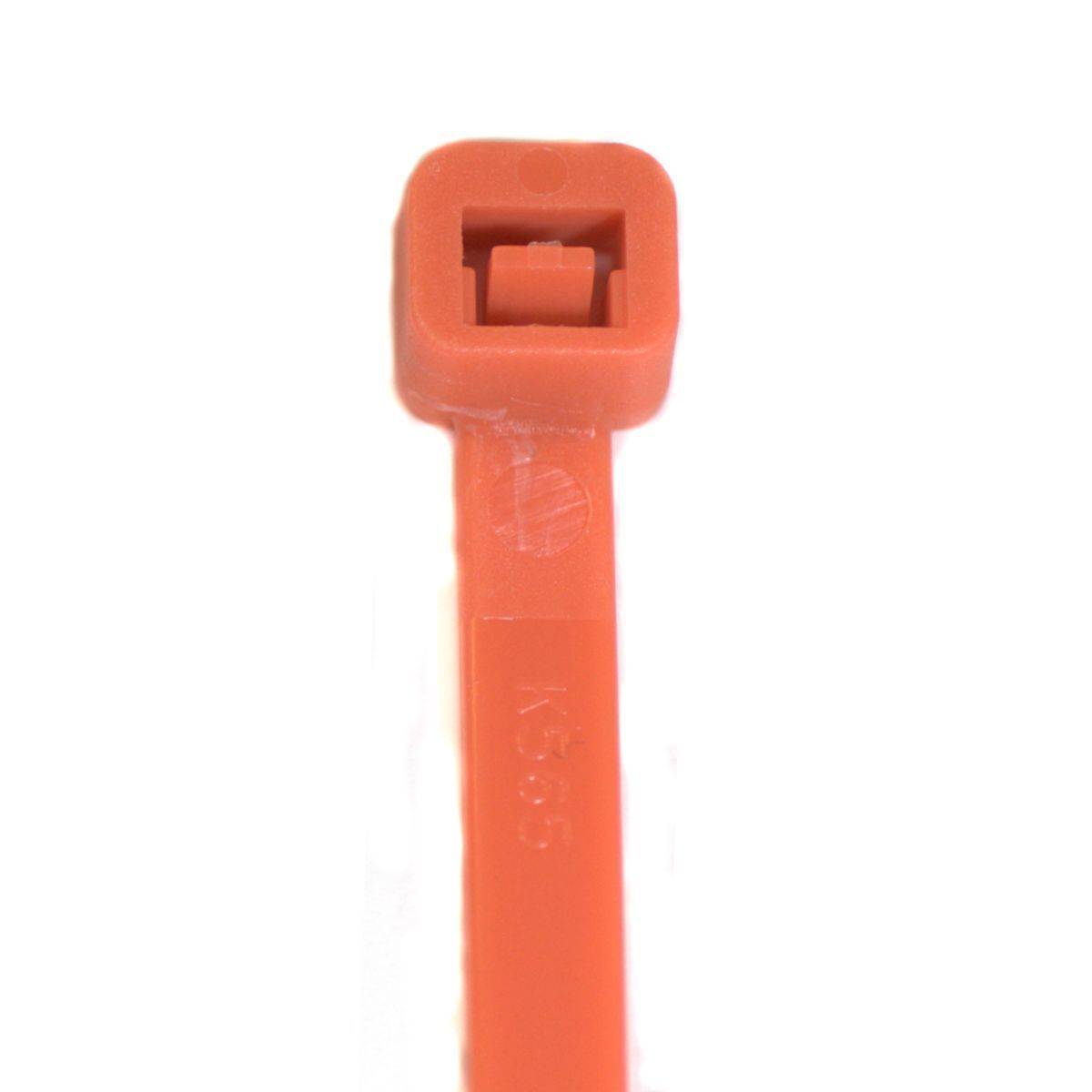 140 x 3,6 mm Kabelbinder Standard Orange