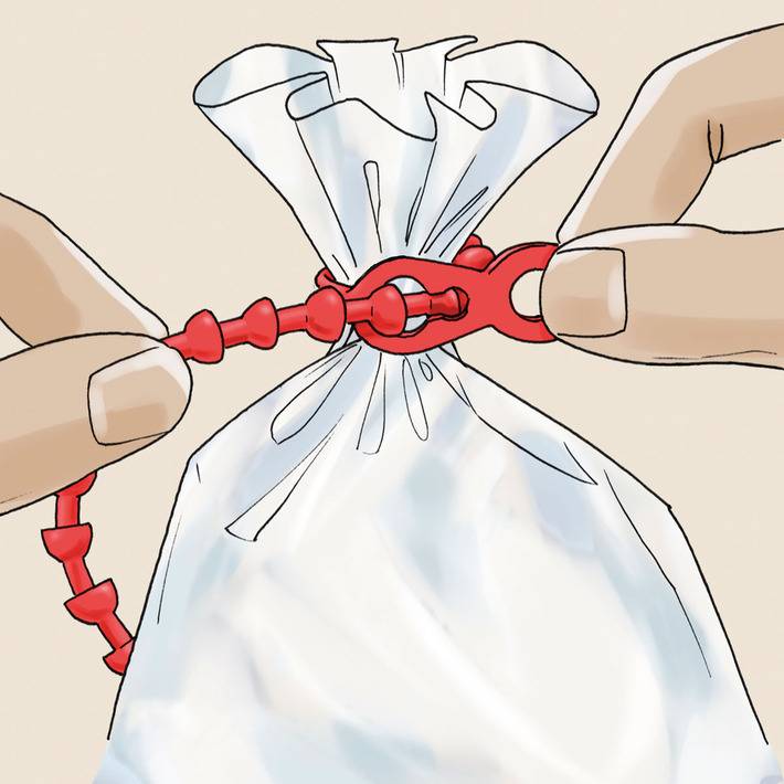 Blitzbinder Standard 120 x 3,5 mm Natur