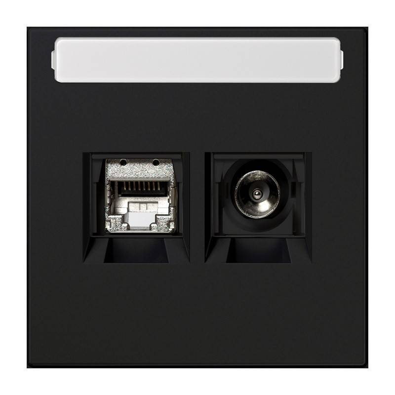Jung Smart-TV-Anschlussdose 2f MMD LS 4521 SWM