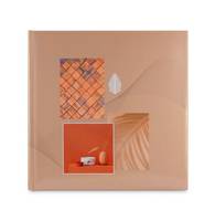 HAMA - Jumbo-Album“Singo II“ 30x30 cm 100 weiße Seiten Terracotta