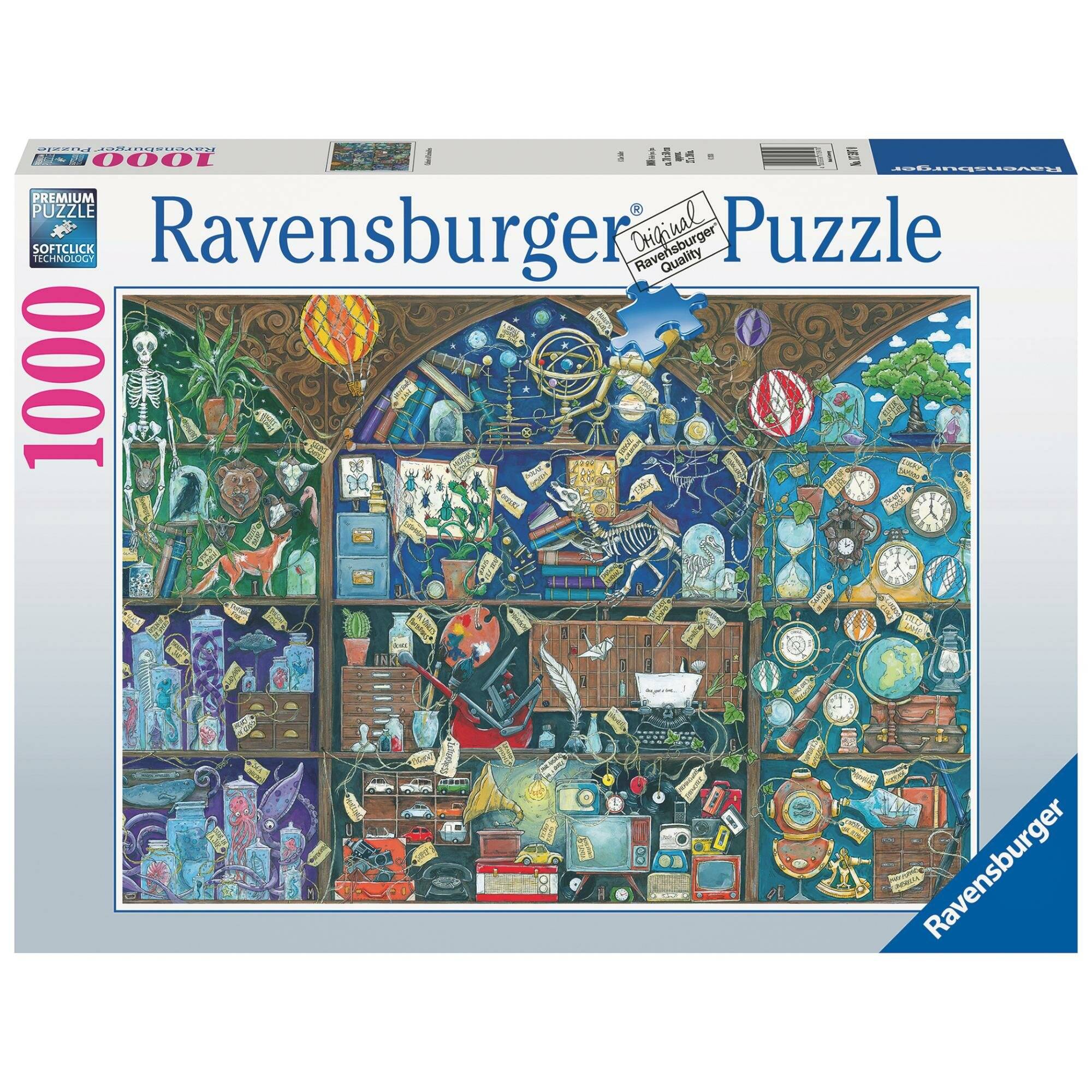 Ravensburger - Puzzle Kabinett der Kuriositä ten 1000p