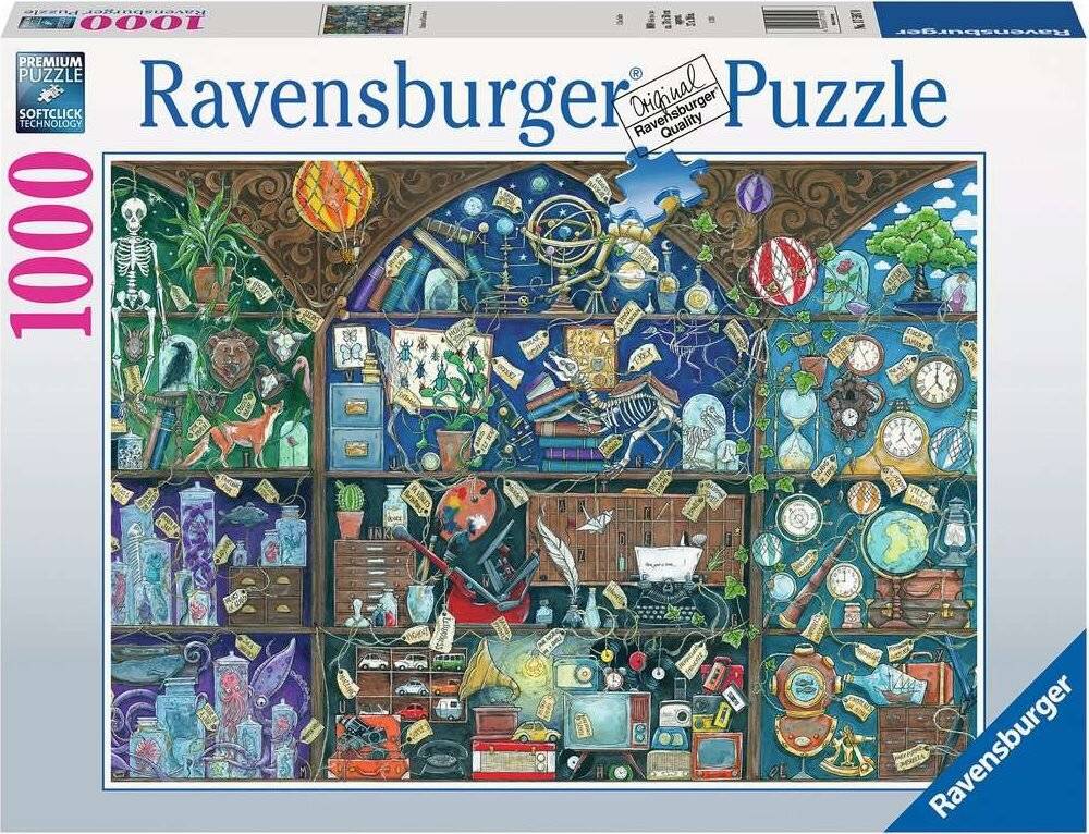 Ravensburger - Puzzle Kabinett der Kuriositä ten 1000p