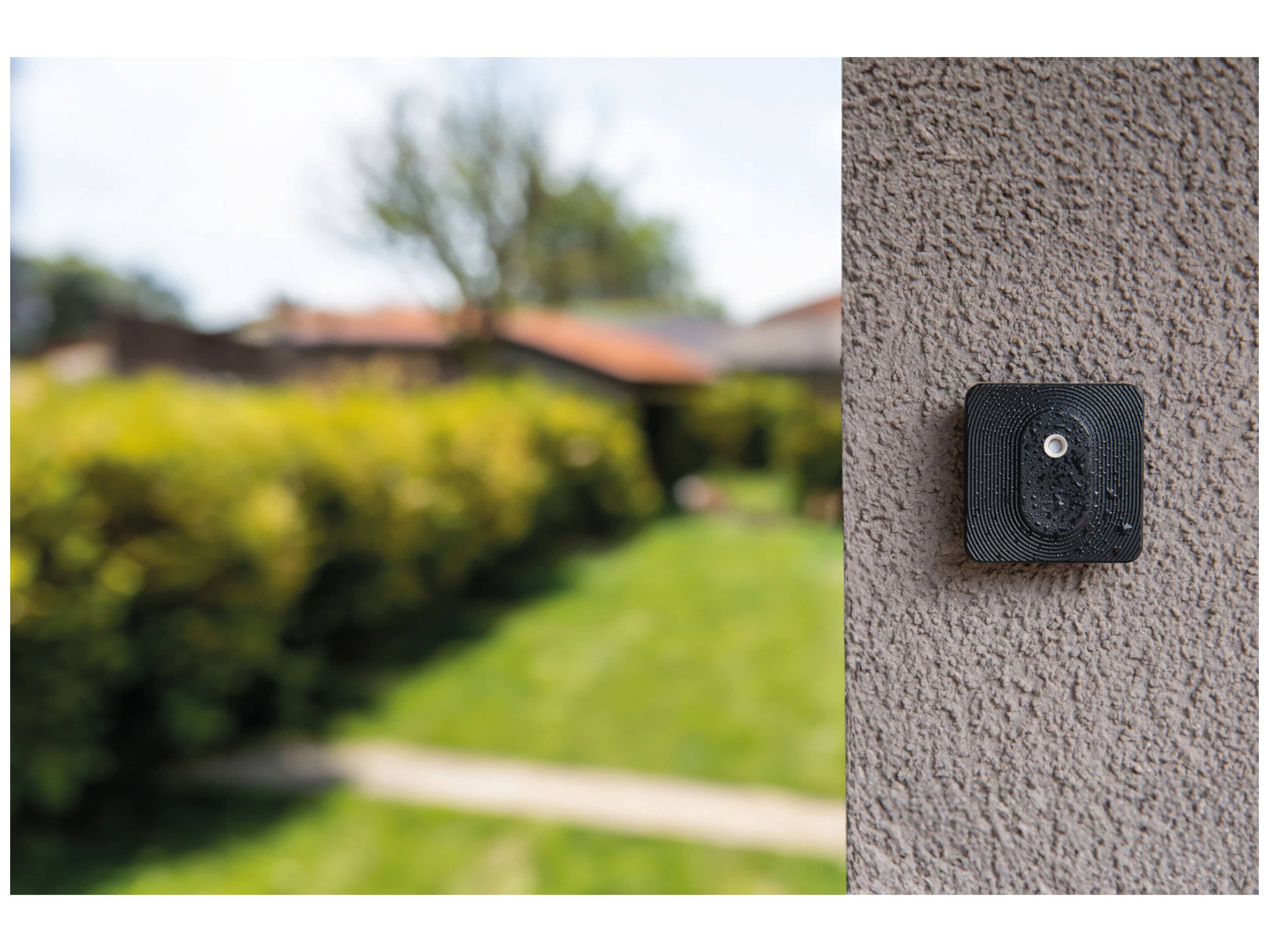 SHELLY Temperatur- u. Feuchtigkeitssensor Blu H&T Black, BT, Plug&Play