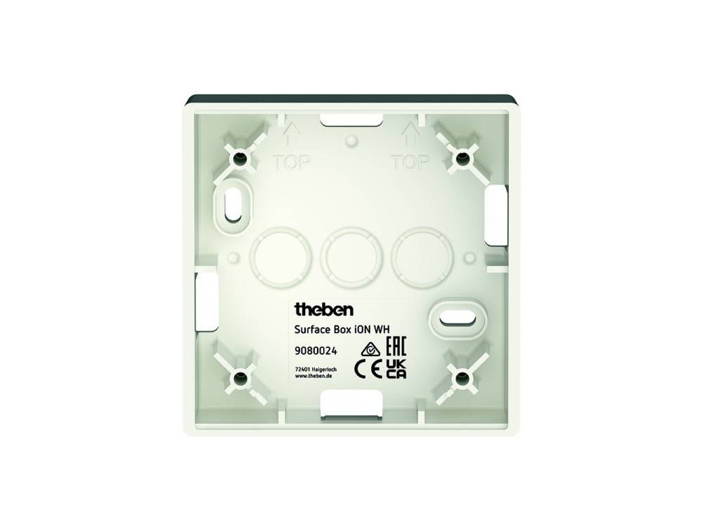 Theben Aufputzgehäuse weiß Surface Box iON WH