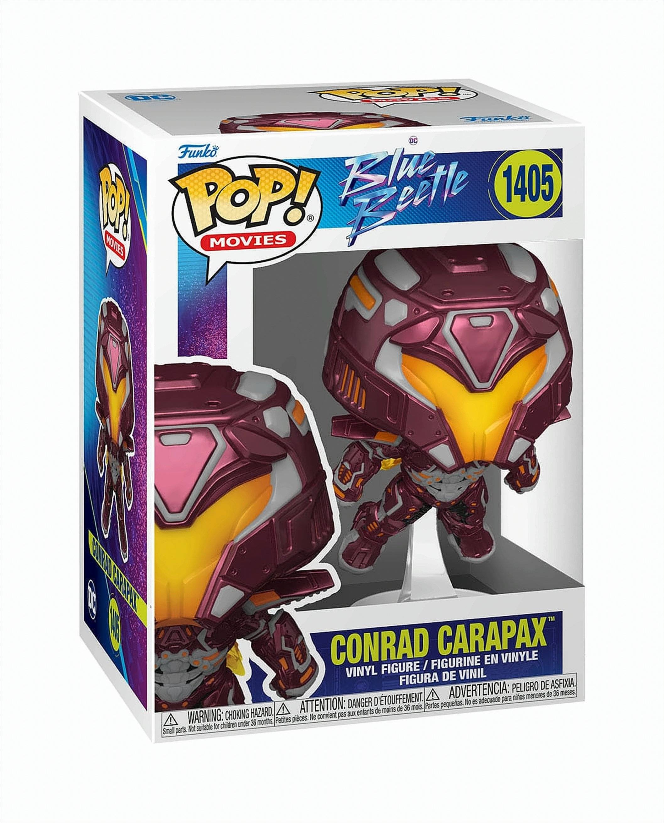 Funko Pop! Movies: DC - Blue Beetle - Carapax Neu & OVP