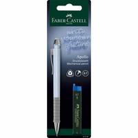 FABER-CASTELL - Druckbleistift Apollo 0.7 sort.+Minen