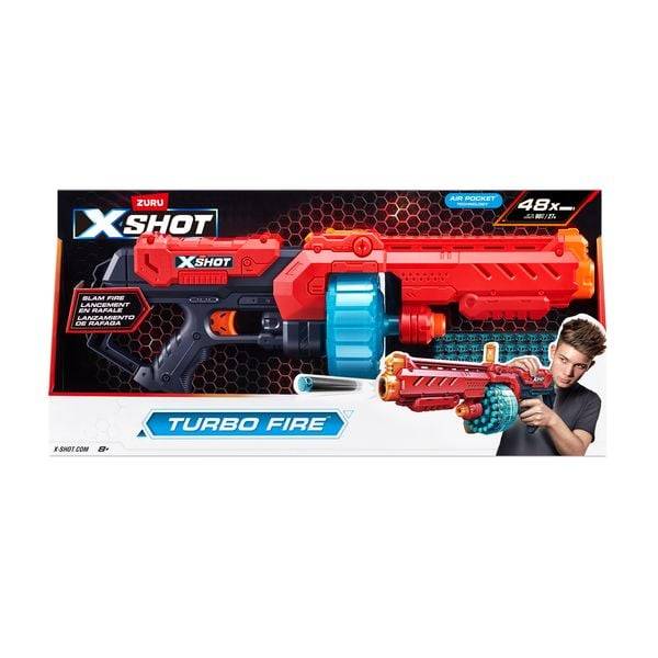 Zuru - X-Shot - Excel Turbo Fire Blaster mit Darts