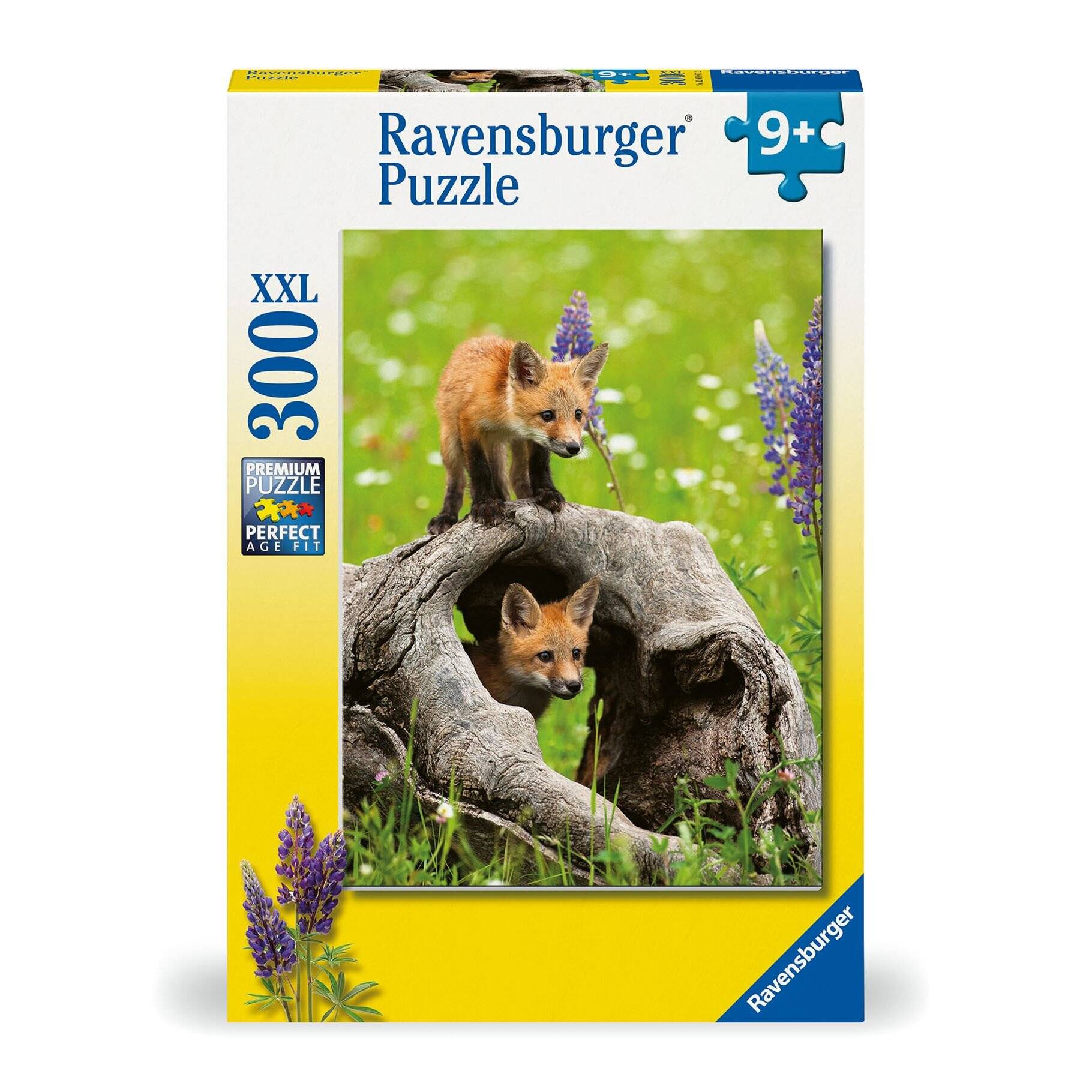 Ravensburger - Puzzle Neugierige Fü chse 300p
