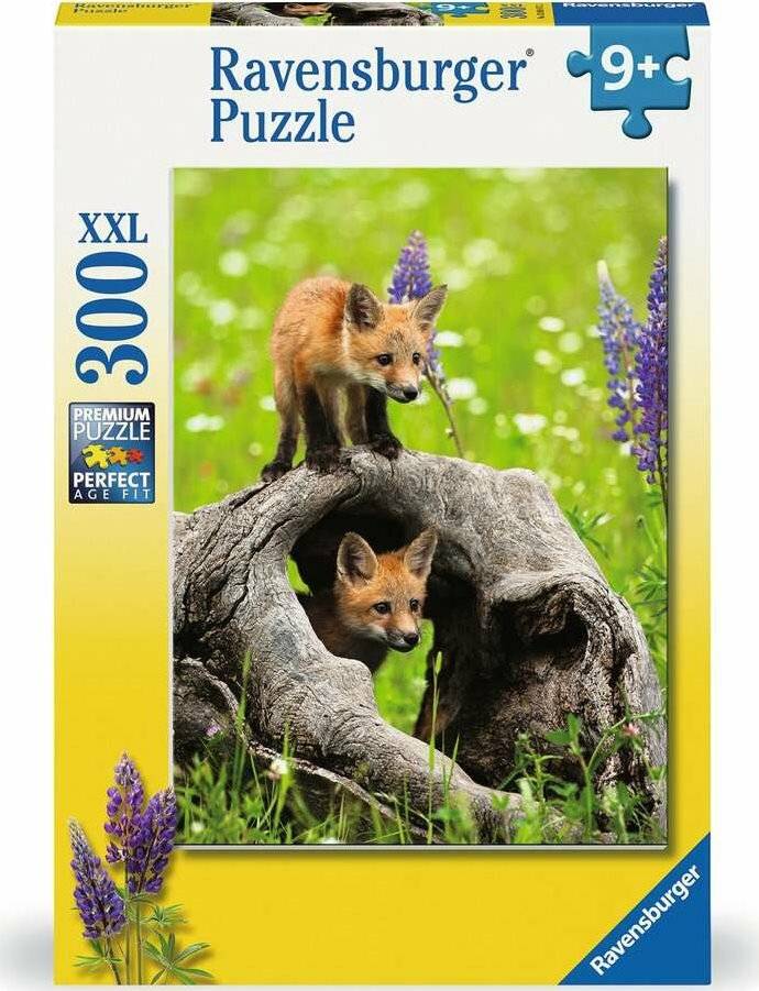 Ravensburger - Puzzle Neugierige Fü chse 300p