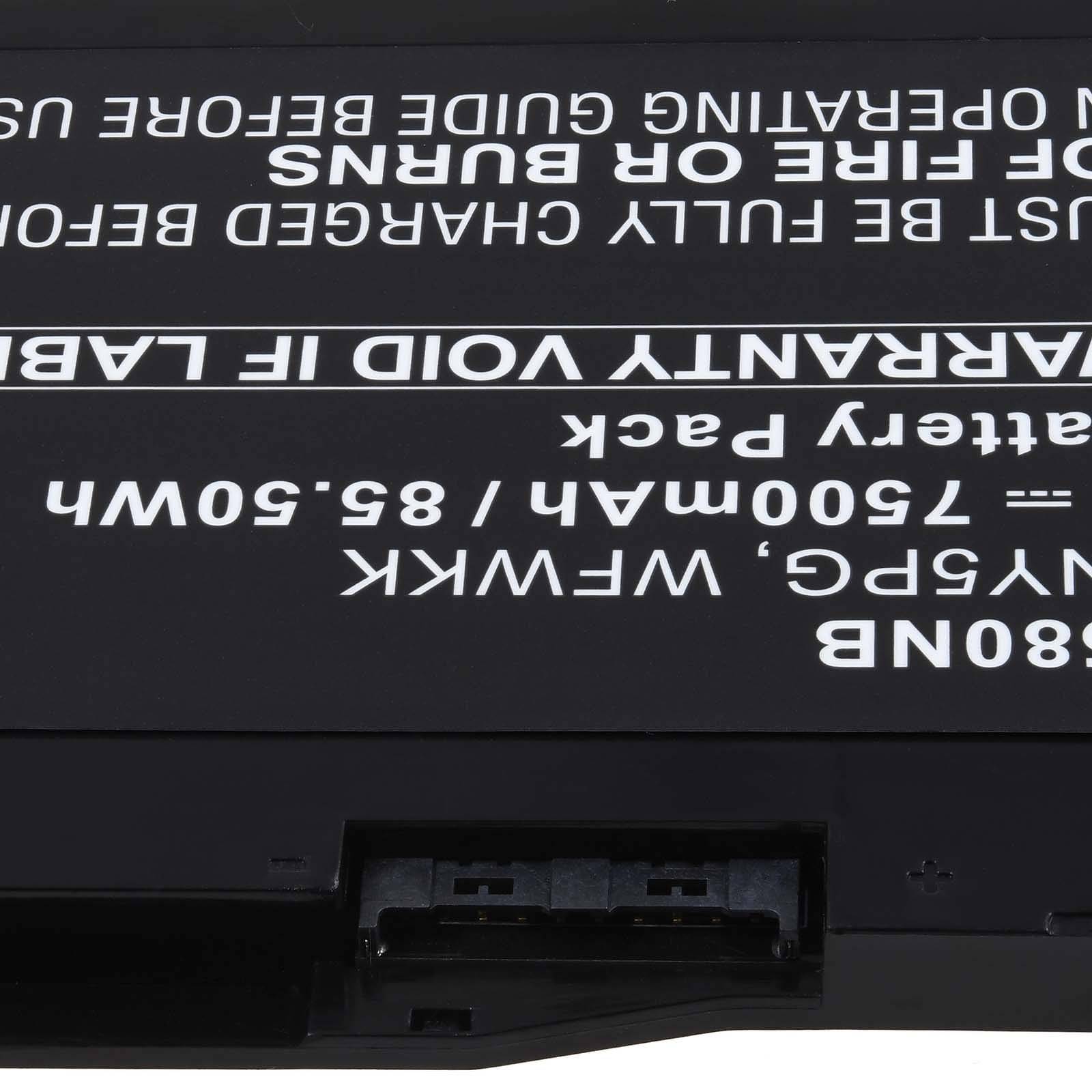 Powery Akku kompatibel mit Dell Typ NY5PG, 11,4V, Li-Polymer