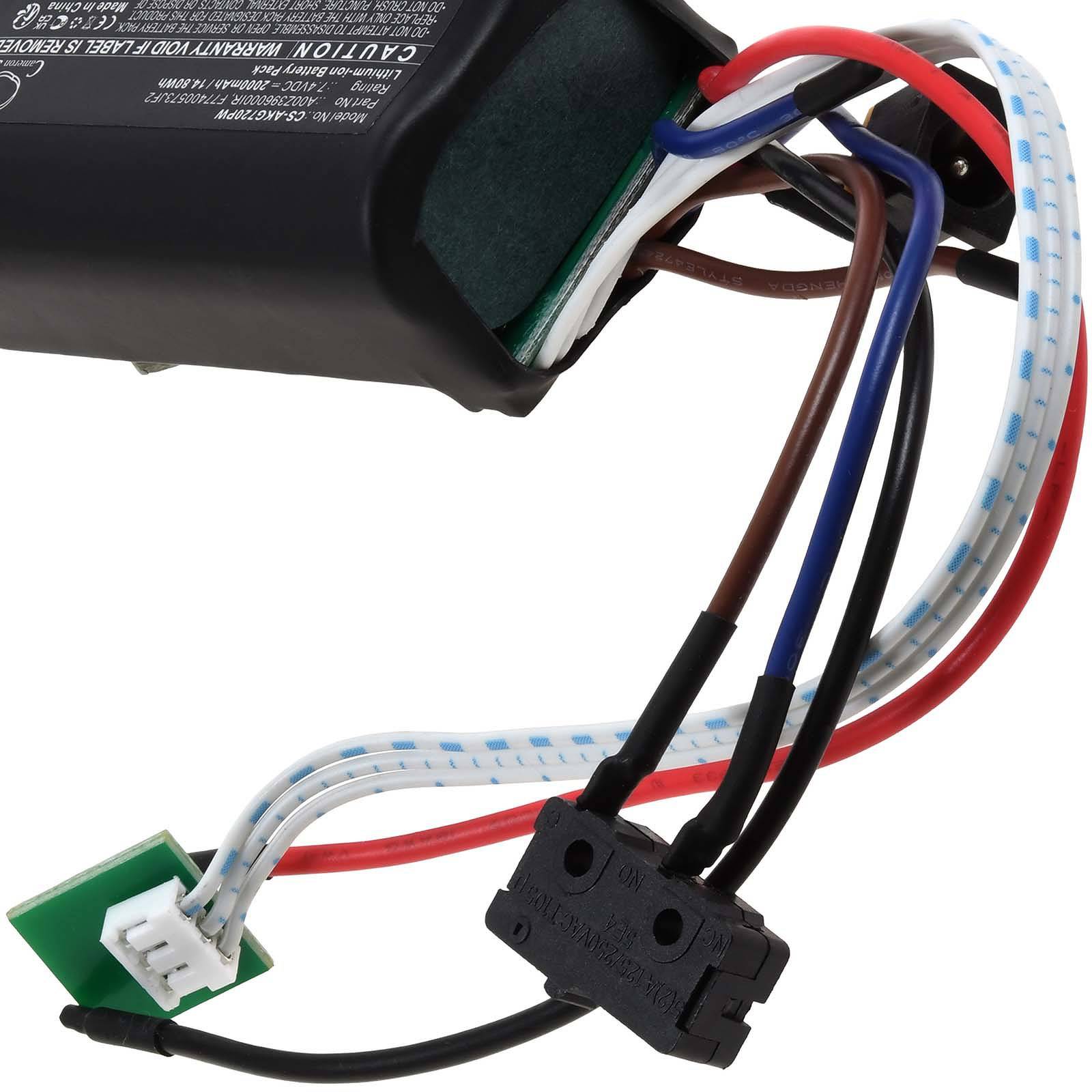 Powery Akku kompatibel mit AL-KO Typ A00Z396000IR, 7,4V, Li-Ion