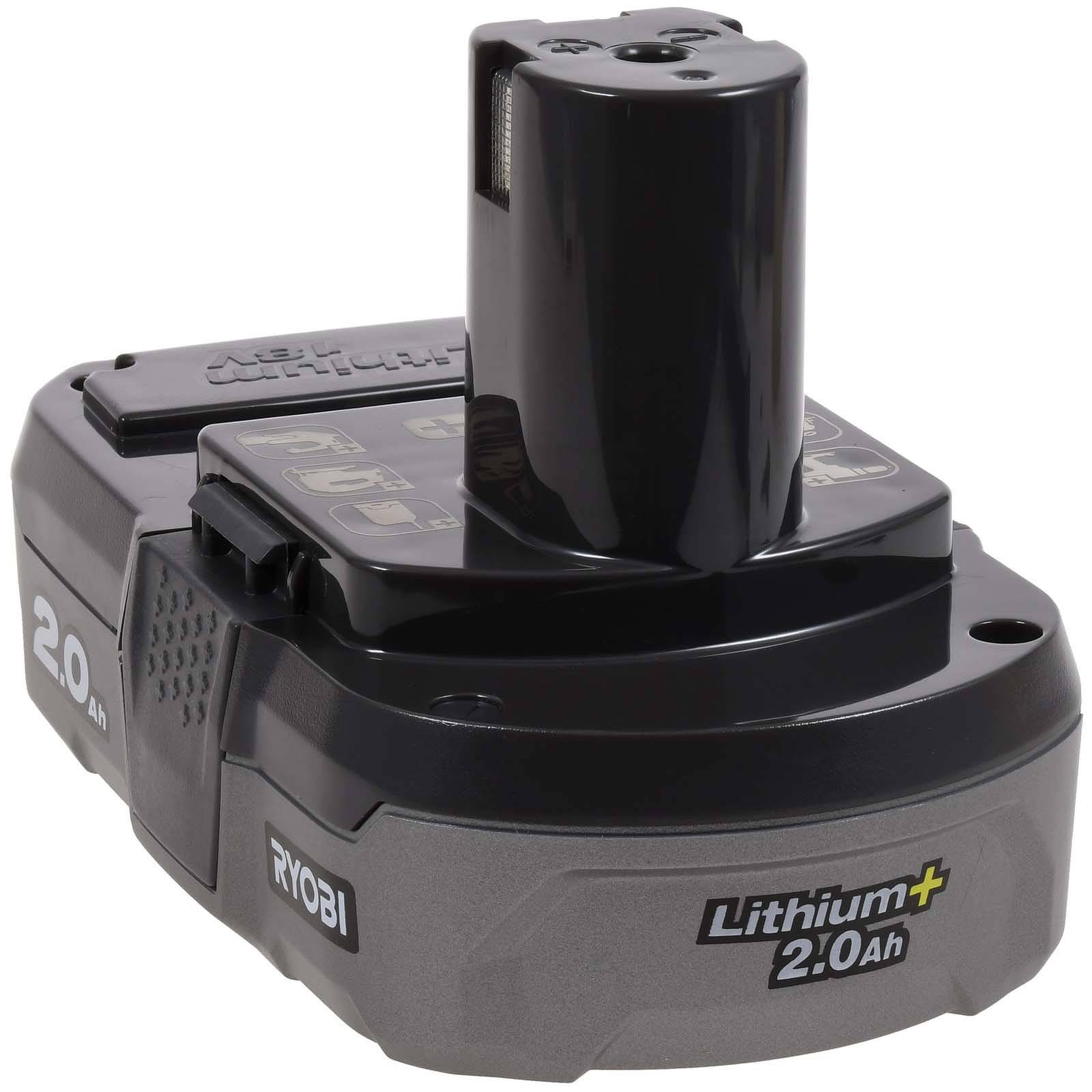 RYOBI 18 V ONE+ 2,0 Ah Lithium+ Akku RB18L20 Original, 18V, Li-Ion