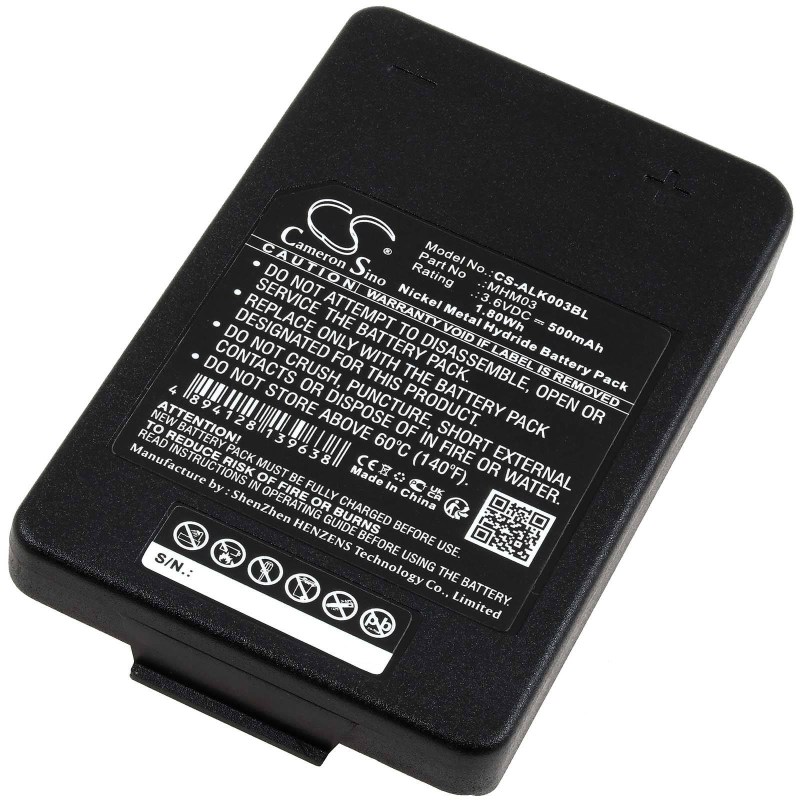 Powery Akku passend für Kransteuerung Autec LK NEO Typ MHM03, 3,6V, NiMH