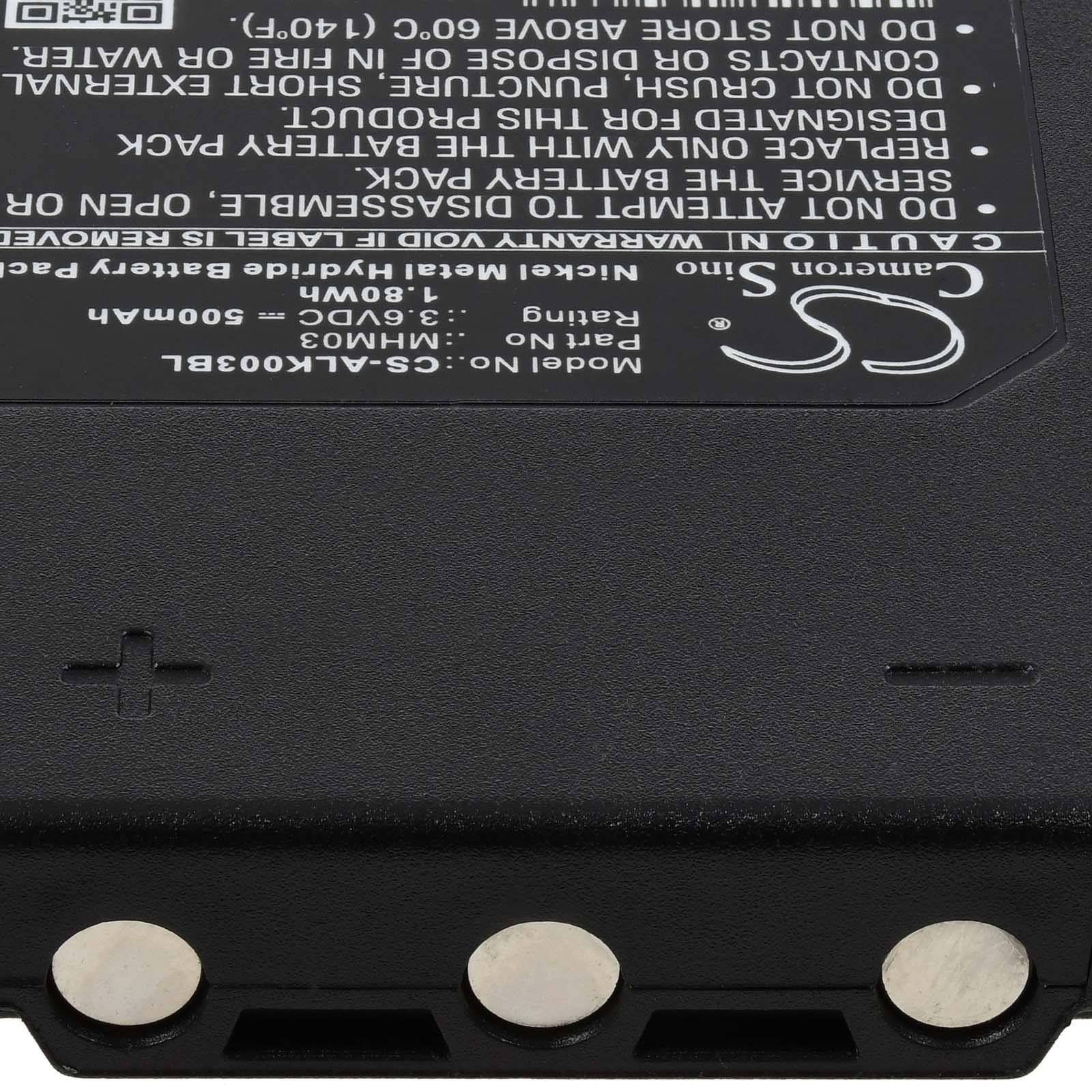 Powery Akku für Autec LK NEO Kransteuerung, 3,6V, NiMH