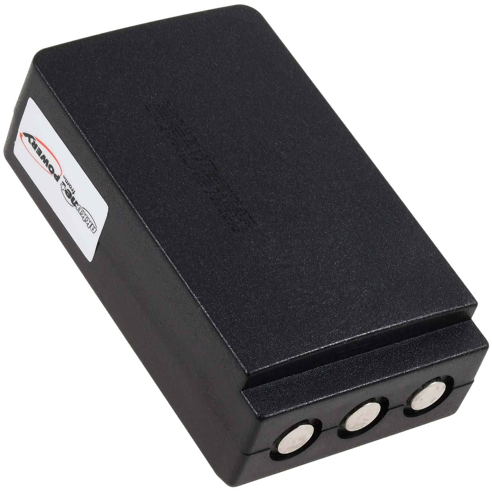Powery Akku passend für Kransteuerung HBC Patrol S Radiomatic RV Typ BA202060, 2,4V, NiMH