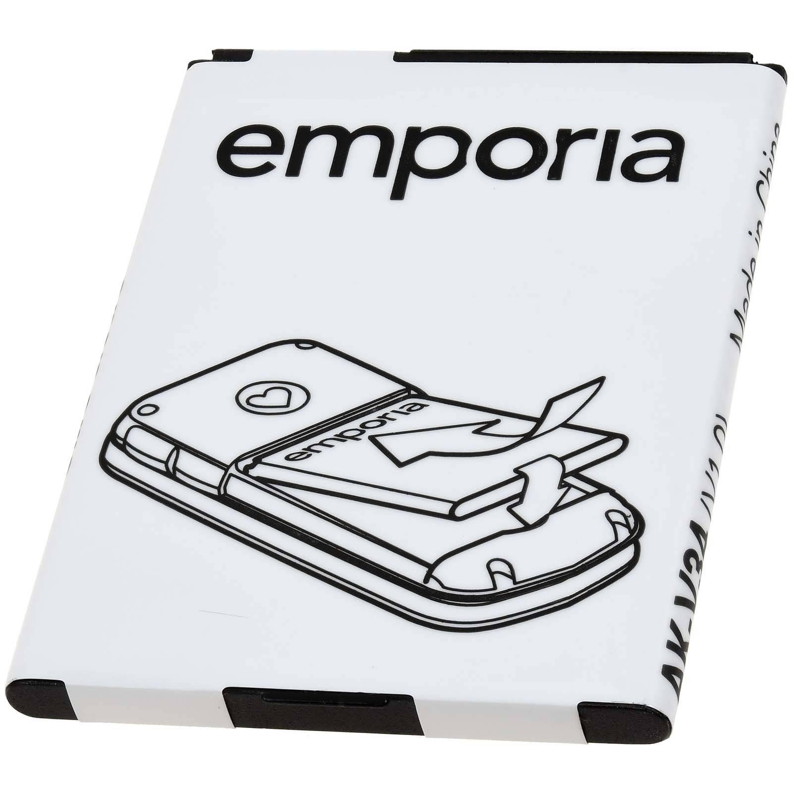 Akku für Emporia V34 / Typ AK-V34, 3,7V, Li-Ion