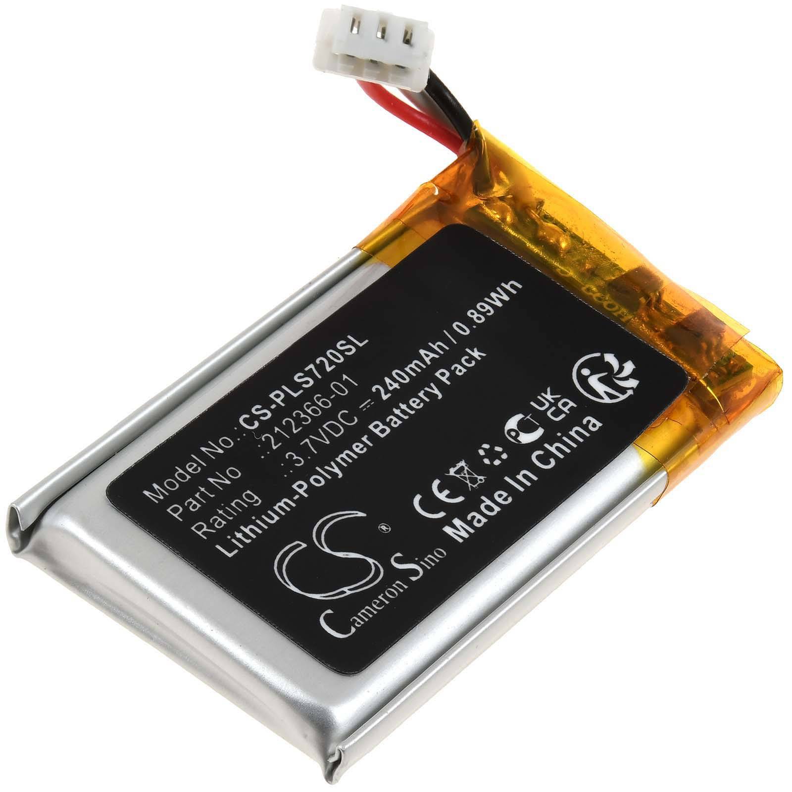 Powery Akku kompatibel mit Plantronics Typ 216261-01, 3,7V, Li-Polymer