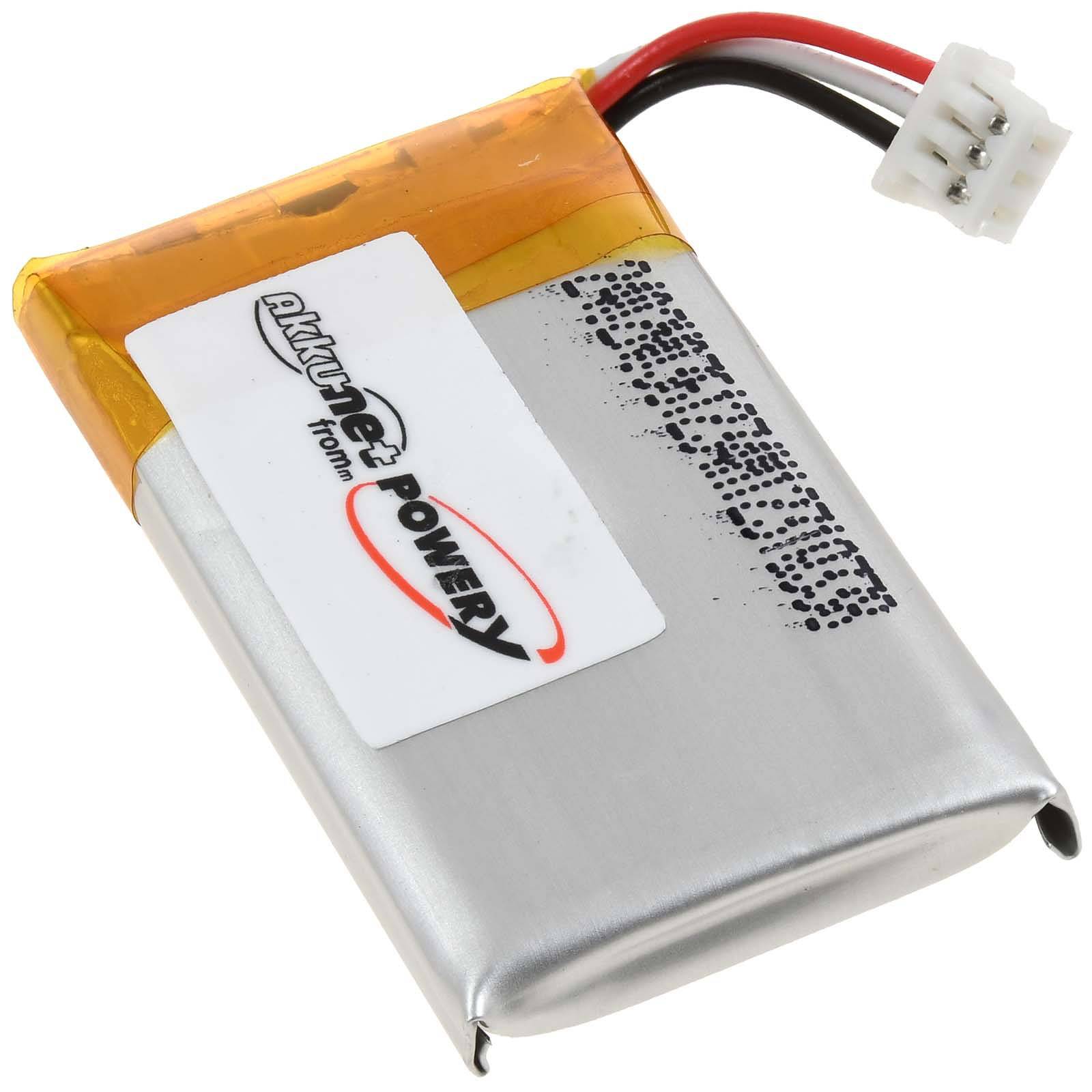Powery Akku kompatibel mit Plantronics Typ 216261-01, 3,7V, Li-Polymer