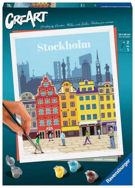 Ravensburger - Colorful Stockholm