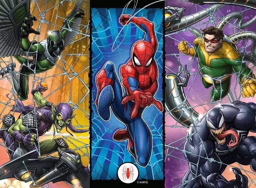 Ravensburger - Puzzle Marvel Spider-Man 300p