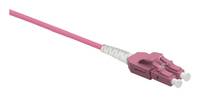 Helos LWL Patchkabel Uniboot LC/LC Duplex 50/OM4 - 1 m - Duplex