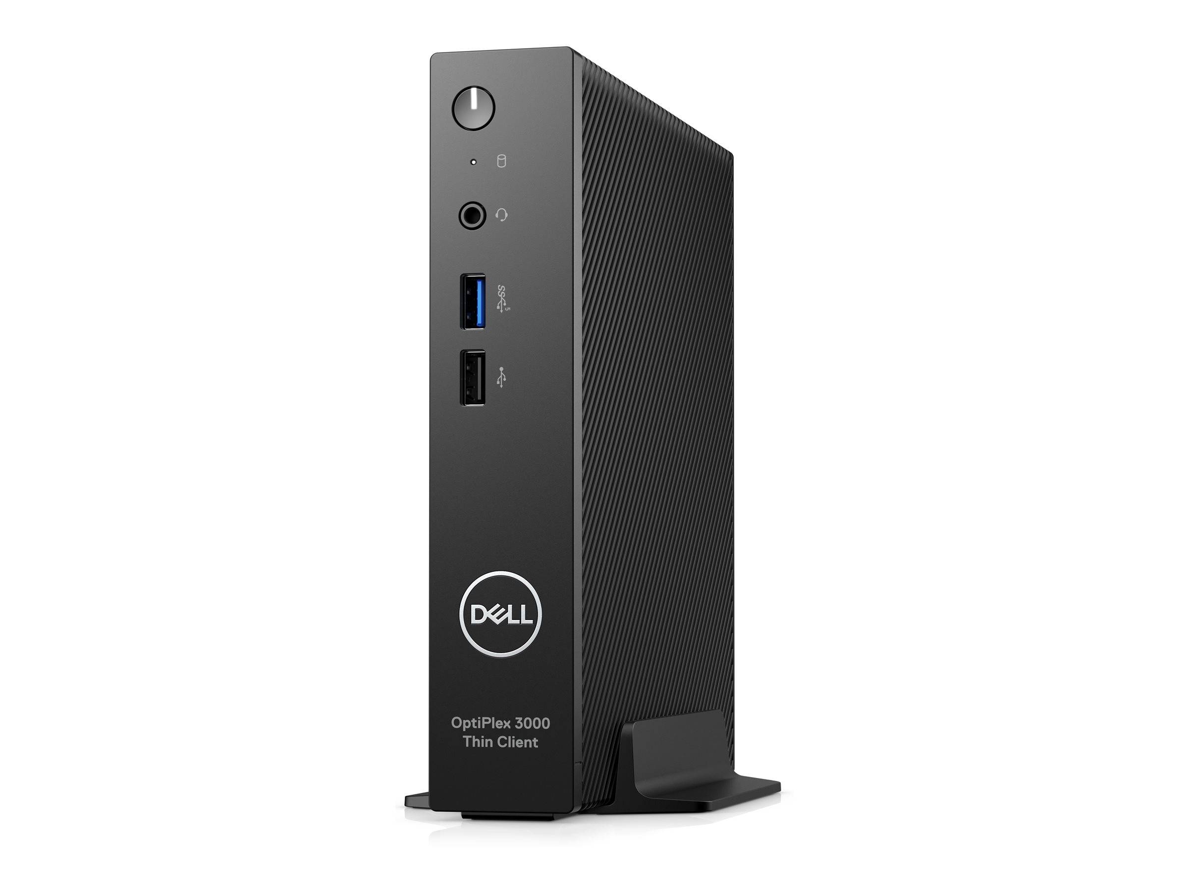 Dell OptiPlex 3000 Thin Client - Thin Client - DTS - 1 x Celeron N5105 / 2 GHz - RAM 8 GB - Flash - eMMC 64 GB - UHD Gra