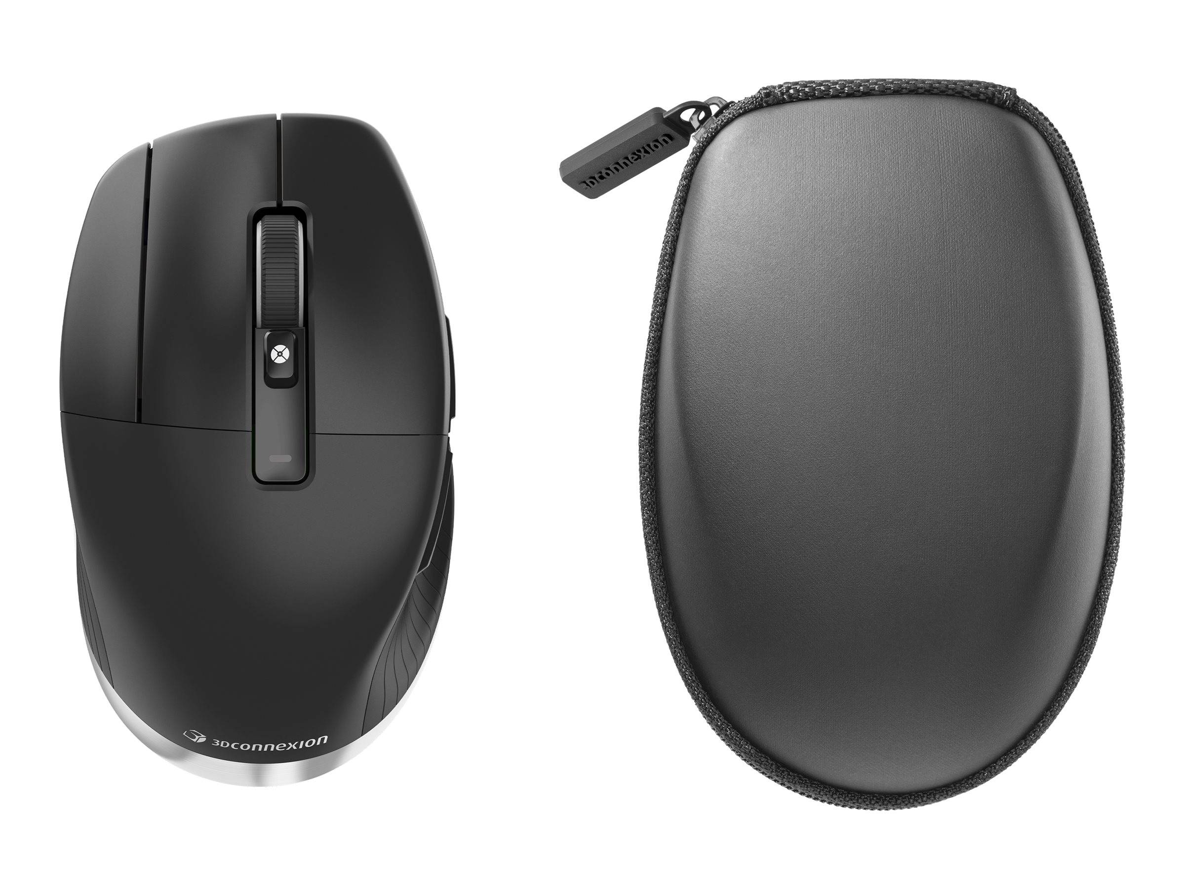 3Dconnexion CadMouse Pro Wireless Left - Maus - ergonomisch - Für Linkshänder - 7 Tasten - kabellos - Bluetooth, 2.4 GHz