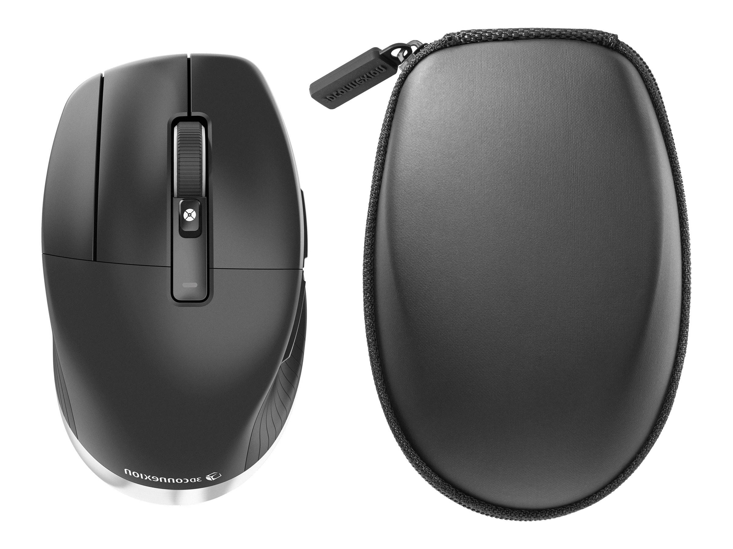 3Dconnexion CadMouse Pro Wireless Left - Maus - ergonomisch - Für Linkshänder - 7 Tasten - kabellos - Bluetooth, 2.4 GHz
