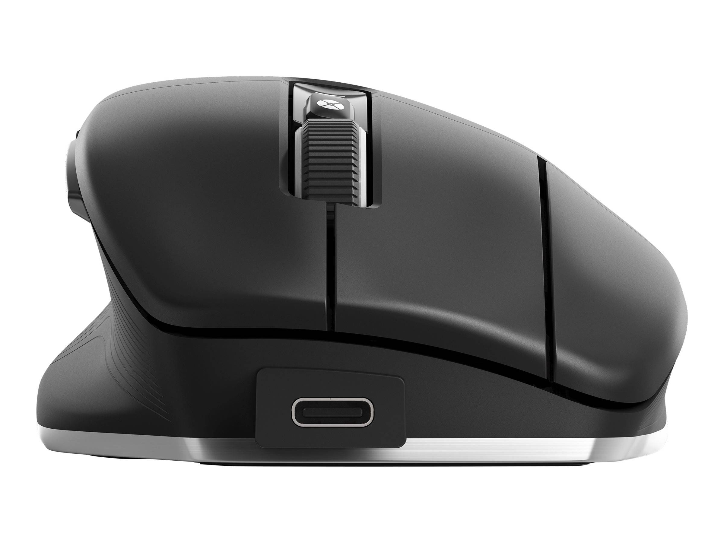3Dconnexion CadMouse Pro Wireless Left - Maus - ergonomisch - Für Linkshänder - 7 Tasten - kabellos - Bluetooth, 2.4 GHz
