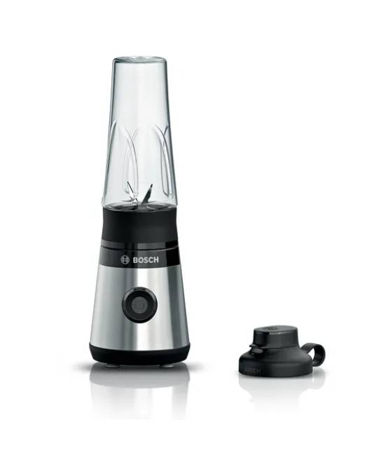 Bosch VitaPower Tischplatten-Mixer 0,6 l Eis-Crusher 450 W Edelstahl Schwarz